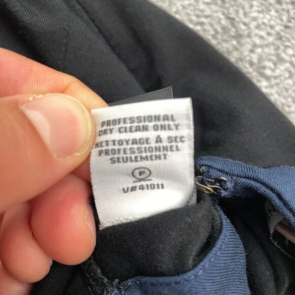 Diane Von Furstenberg DVF Midi Sheath Dress Womens 4 Black Blue Sleeveless NWOT - Picture 7 of 14